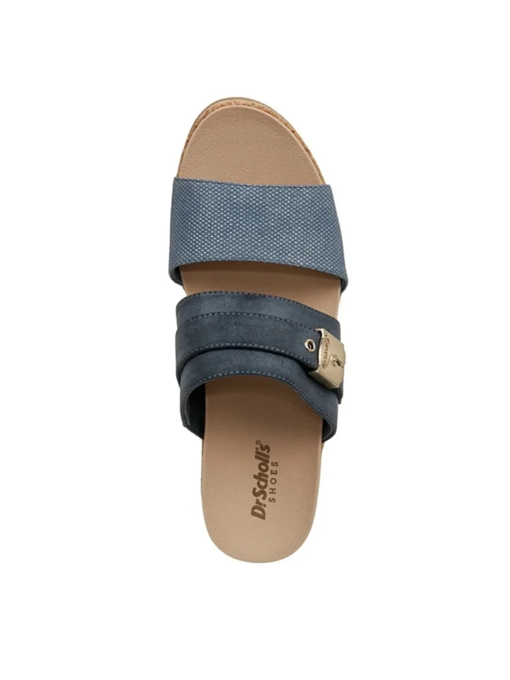 Women's Dr. Scholl's Cali Vibe Women's Sandals in Oxide Blue Size 8